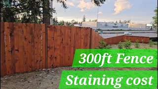 300ft Fence Staining And Sealing || No Runs, Laps, or Streaks by Handyman Jeff 48 views 12 days ago 4 minutes, 15 seconds