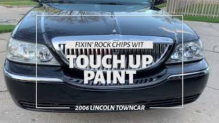 How to use Touch Up Paint | Lincoln Town Car