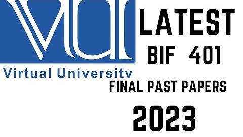 bif 401 final terms past papers 2023#subscribe #learningwithsaba