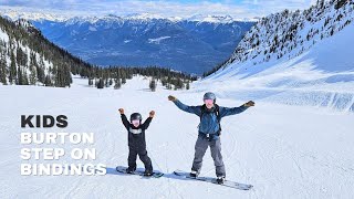 Game Changer: Kids Burton Step On Snowboard Boots and Bindings