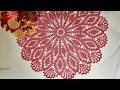 РОСКОШНАЯ салфетка крючком (12-20 ряд) .Crochet doily. Decor #crochet #diy #вязание #doily