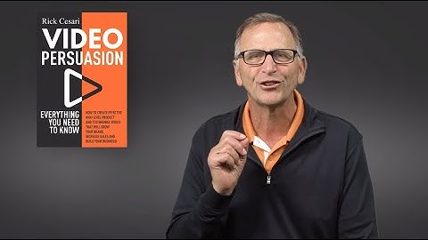 Rick Cesari - Creating A Great Product Demonstration Video