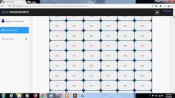 Public Exam Hall Seat Management System(Final Year defance DIU)