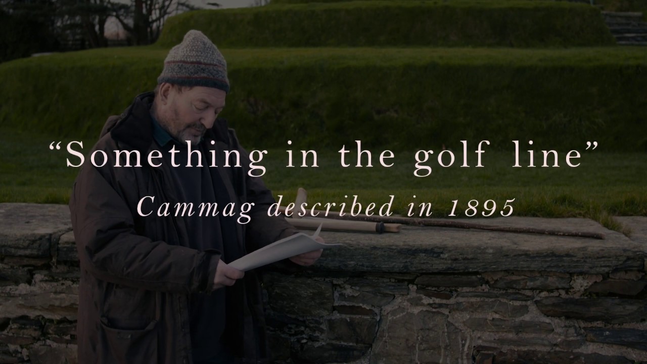 "Something in the golf line": Cammag described in 1895