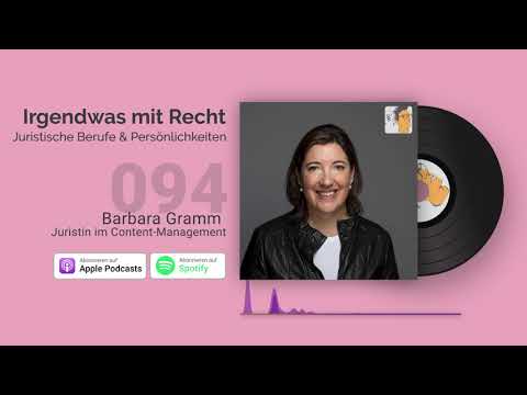 Als Juristin im Content-Management bei Wolters Kluwer | Barbara Gramm | LTO-Jura-Podcast: IMR #094