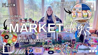 Crochet Market Vlog  testing new inventory & display ideas PLUS something you need to try! SOLD OUT