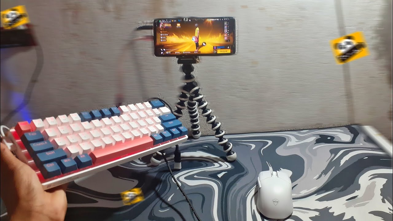 O MELHOR TECLADO GAMER PARA JOGAR NO MOBILADOR - teclado e mouse no ...