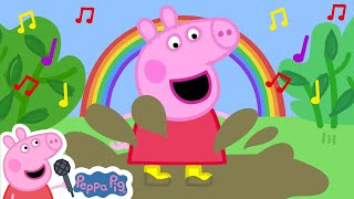 Jumping in Muddy Puddles | Peppa Pig Songs | Peppa Pig Nursery Rhymes & Kids Songs