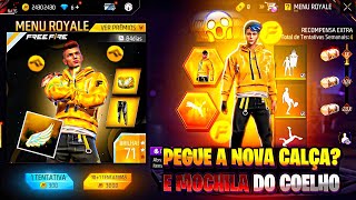 URGENTE!! PEGUE A NOVA ANGELICAL PUMA, EMOTE E GELO GRÁTIS? MOCHILA DO COELHO E MAIS - FREE FIRE