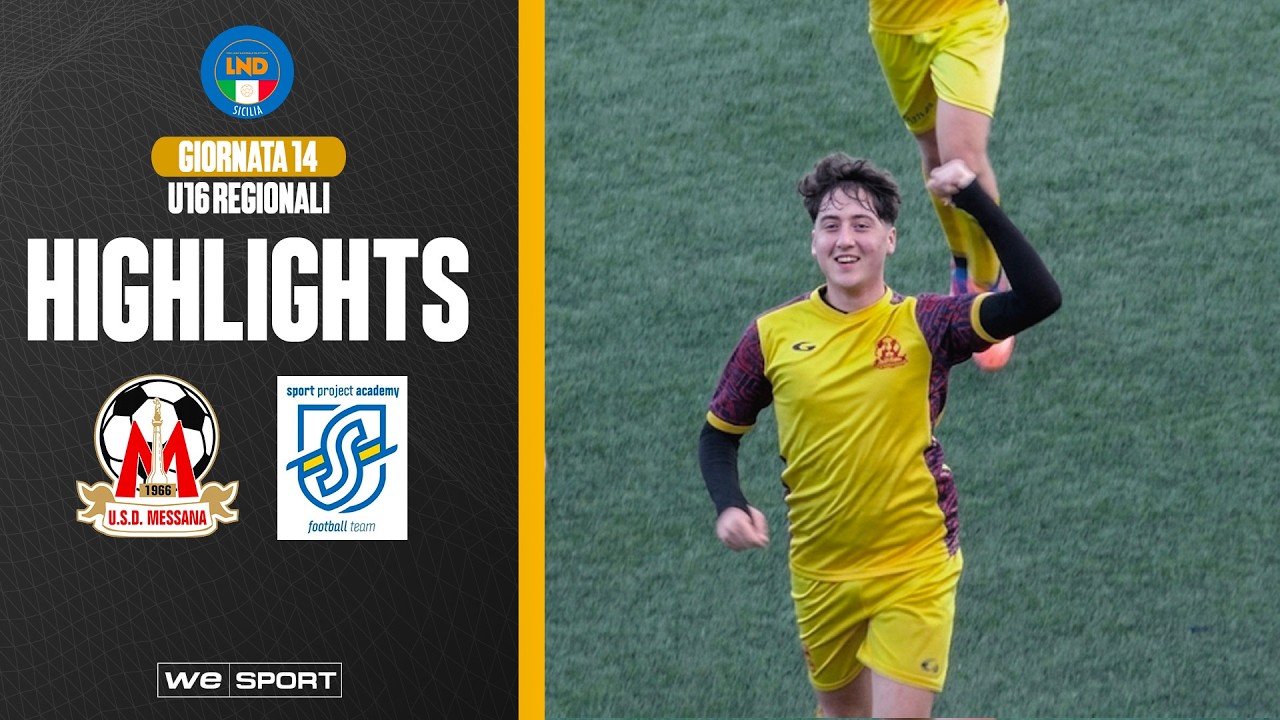 Messana vs Sport Project Academy (Under 16 Regionale - Girone E - Giornata 14)