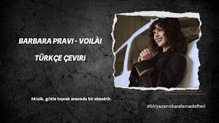 Barbara Pravi - Voilà Türkçe Çeviri Resimi