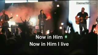 Video thumbnail of "Beneath The Waters (I Will Rise) - Hillsong Live (2012 DVD Cornerstone) Lyrics (Worship Song)"