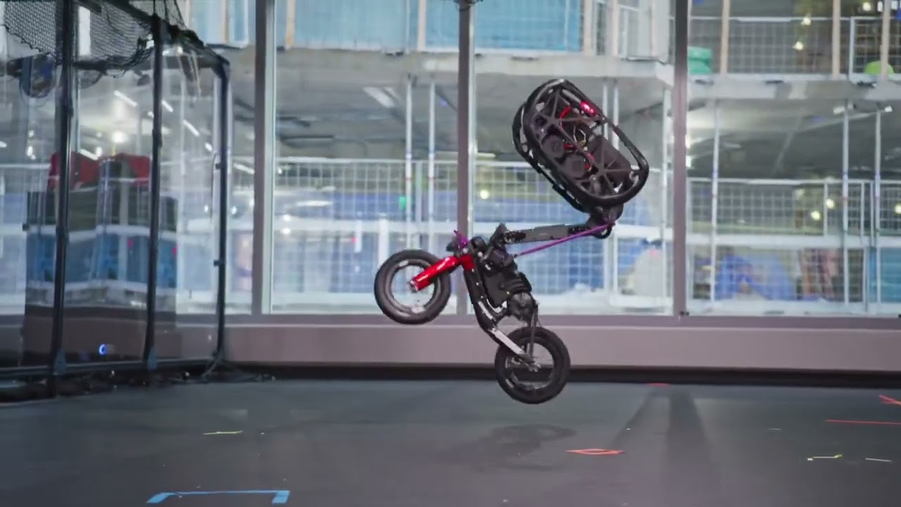 AI Robot Bike: Jumps, Flips & Extreme Stunts | Ultra Mobility Vehicle 