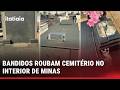 MAIS DE 50 IMAGENS SACRAS DE BRONZE SÃO FURTADAS DE CEMITÉRIO EM MG