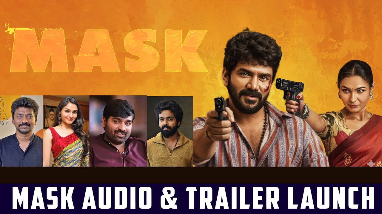 Mask Audio & Trailer Launch | Vetrimaaran | andrea jeremiah