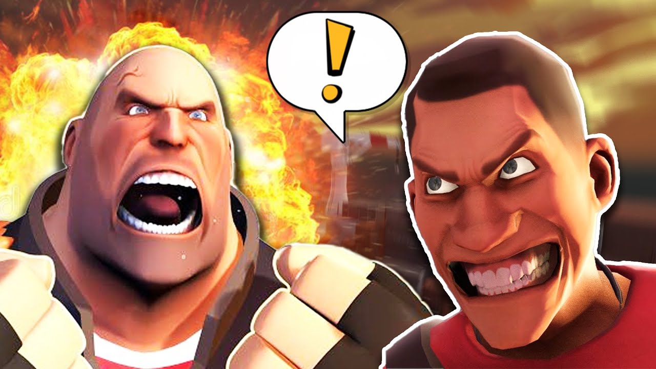 10 минут хаотичного голосового чата в TF2