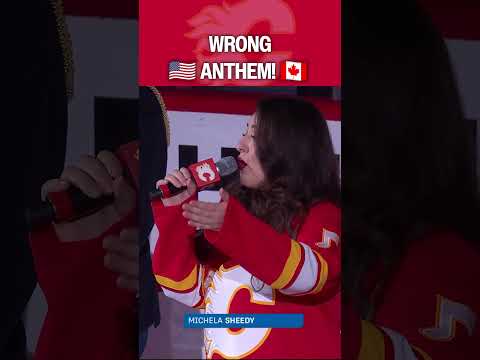 Right country, wrong anthem! 😬🎼