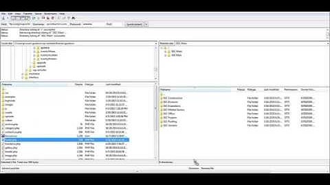 How to connect to the server, upload and download files using filezilla