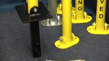 610 Fold Down Parking Post Overview Video from Ultra Secure Direct