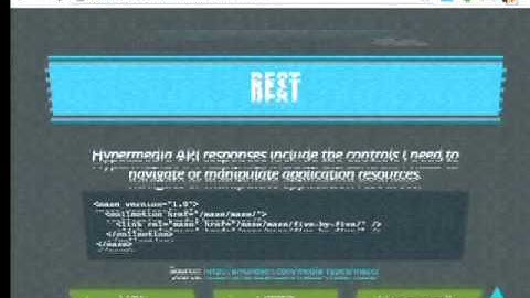 CapitalCamp 2013: Toward HyperDrupal: Maturing REST on Drupal
