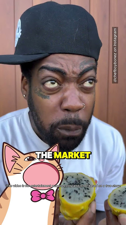 This Man Eats Oranges but... 😮 #shorts (@chefboybonez)