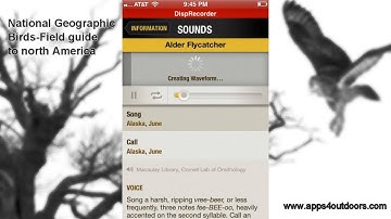 Bird-Field guide-North America By National Geographic | video walk-through