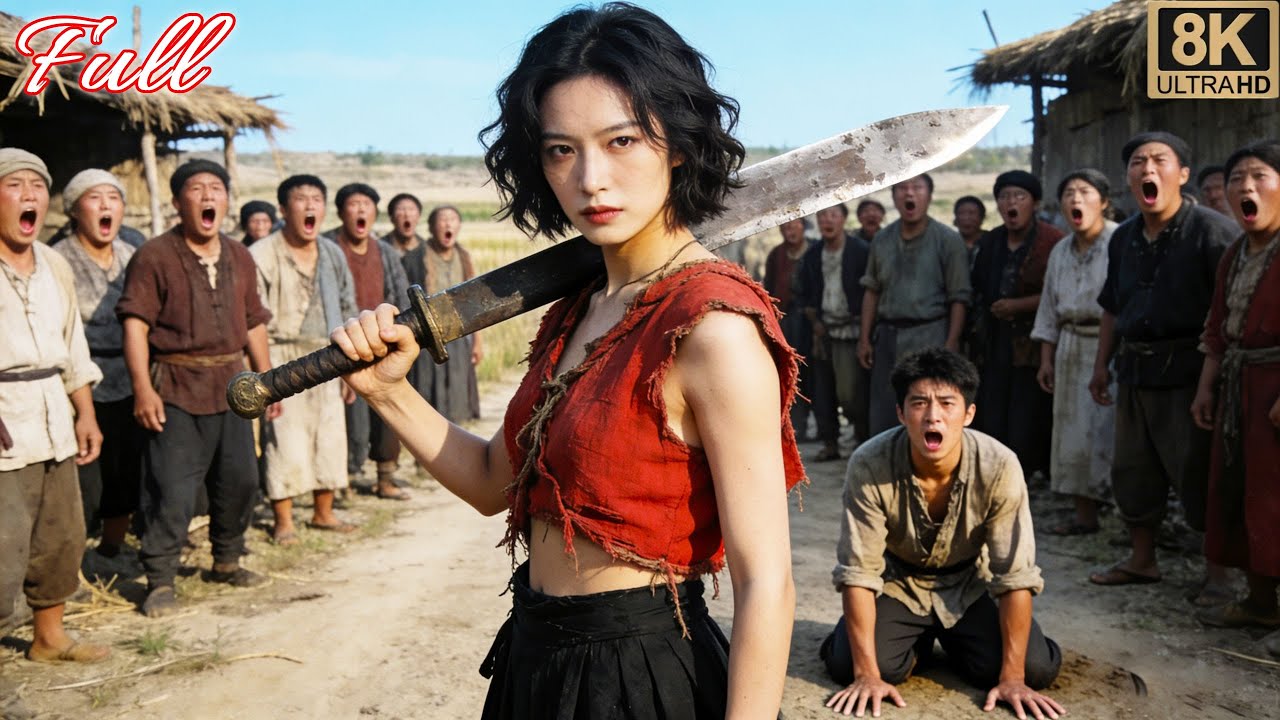 Reina mafiosa reencarna en campesina 80s, cuchillo en mano, enriquece al pueblo, todos se arrodillan