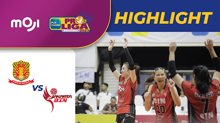 Jakarta Popsivo Polwan VS Jakarta BIN (0-3) | Highlight PLN Mobile Proliga 2023