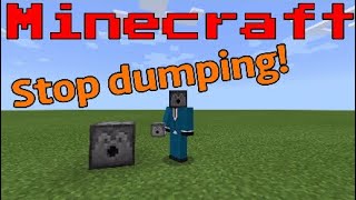 Minecraft How to Build Redstone Trash (NO OBSERVERS!)