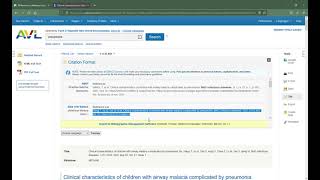 AMA EBSCO Citation