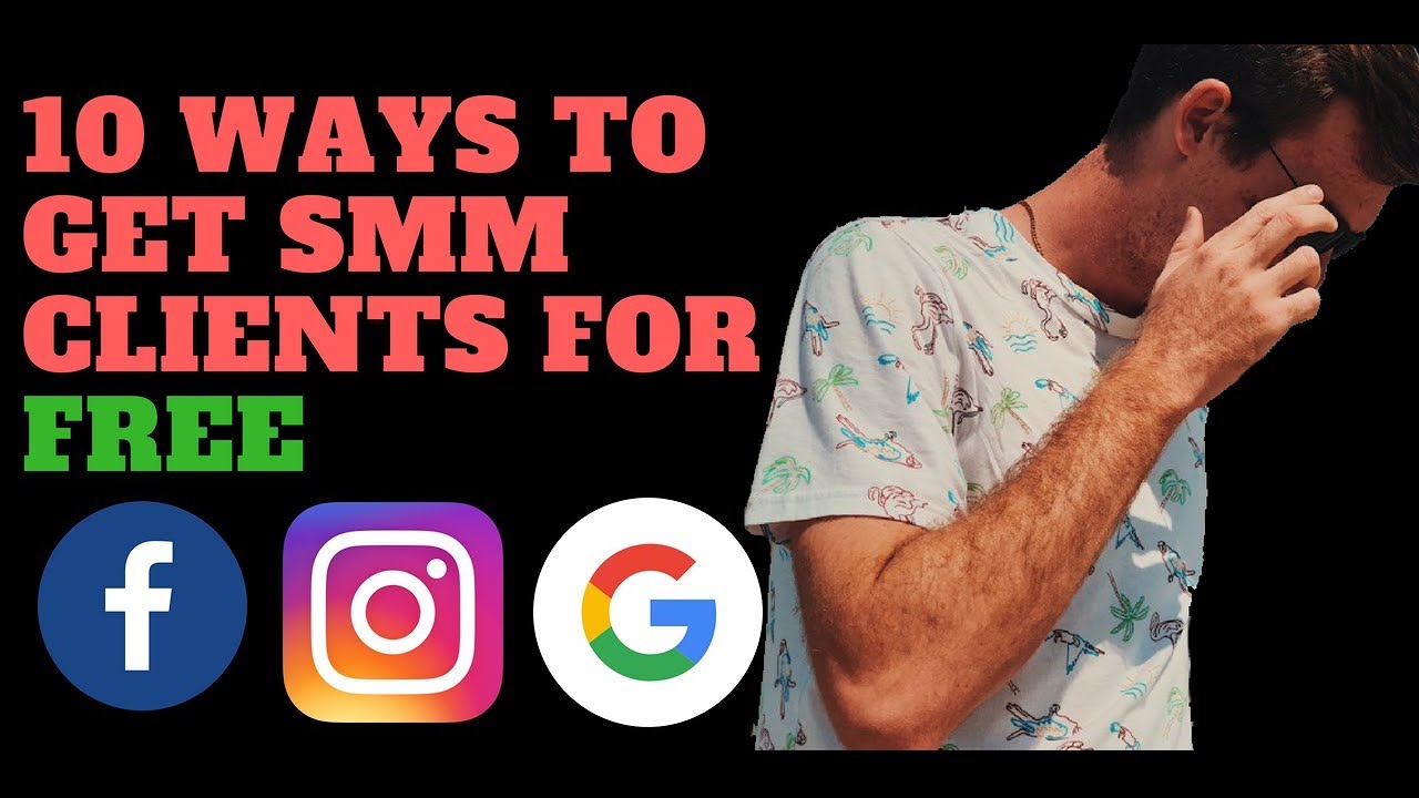 10 Ways to Get Social Media Marketing Clients for FREE - YouTube