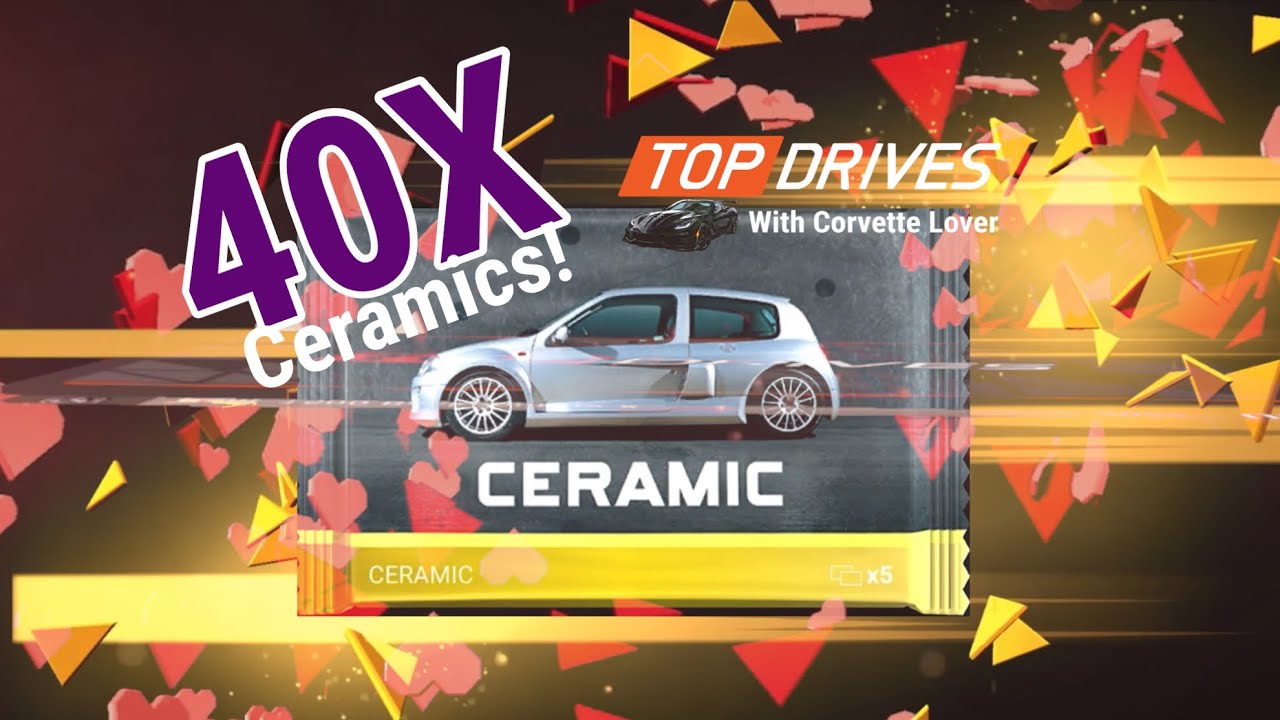 Top Drives | LEGENDARY 40X Ceramic Pack Opening