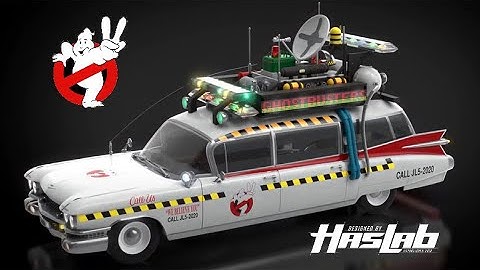 Ghostbusters Ecto 1a / Haslab - Hasbro Pulse