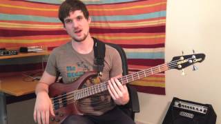 Slap Bass Etude a la Me And My Bass Guitar in C Major