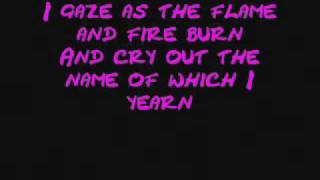 W.A.S.P - Sleeping In The Fire Lyrics.WMV