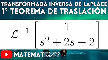 ✏️ Transformada Inversa de Laplace | Primer Teorema de Traslación. Ejercicio 3