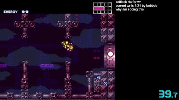 Super Metroid - Softlock RTA in 1:20.900
