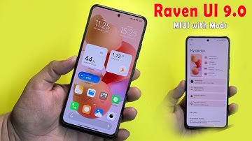 Raven ui 9.0 SE For Redmi Note 11 🔥 MIUI 13 with MODES ❤️