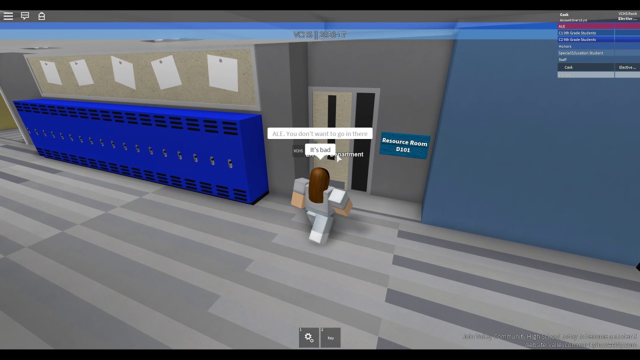 valley community high school roblox introductiontour