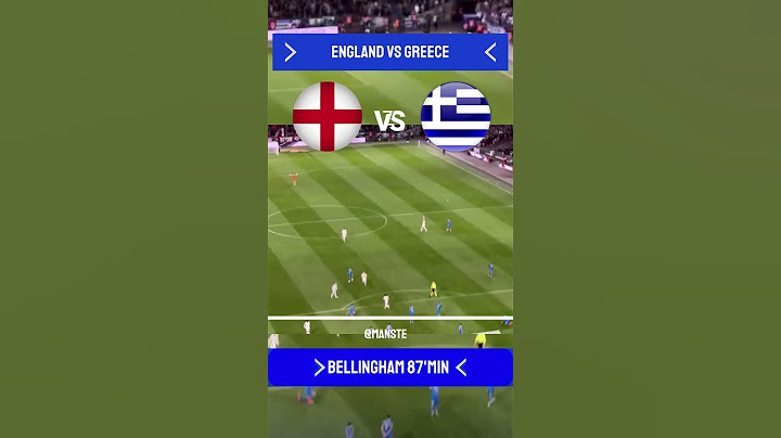 England loses to Greece 1-2 as Bellingham scores in Nations League 2024/25 clash! #shorts