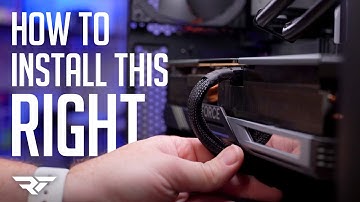How to correctly install your RTX 4000 series GPU to avoid fire!