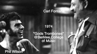 Carl Fontana and Phil Wilson Jamming - Trombone Duo Improvisation chords