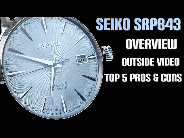 2022 Seiko Presage TOP 5 PROS and CONS (SRPB43) class=