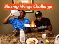 Extreme Blazing Wings Challenge !!!!! (Instant extreme sweating)