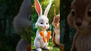 🐰The Bunny Who Shared His Last Carrot 🥕❤️