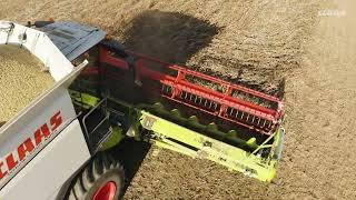 CLAAS | Combine harvester front attachments. MULTICROP capability.