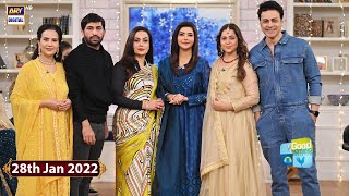 Good Morning Pakistan - Sadia Imam -  Munazza Arif - 28th January 2022 - ARY Digital Show