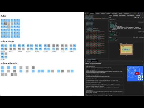 WaveFunctionCollapse Study with JS
