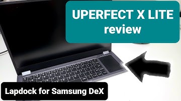 UPERFECT X Lite - Minimalistic lapdock for Samsung DeX