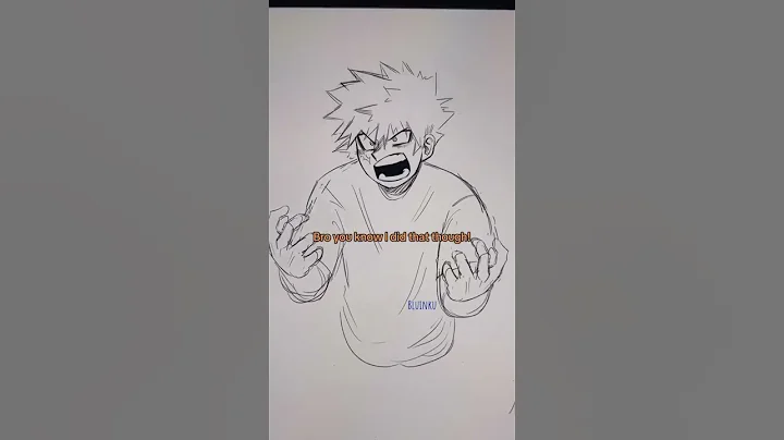 Bakugo changed LMAO #mha #bakugo #deku #izuku #bnha #mhaanimatic #bkdk #mhacommunity #animedrawing